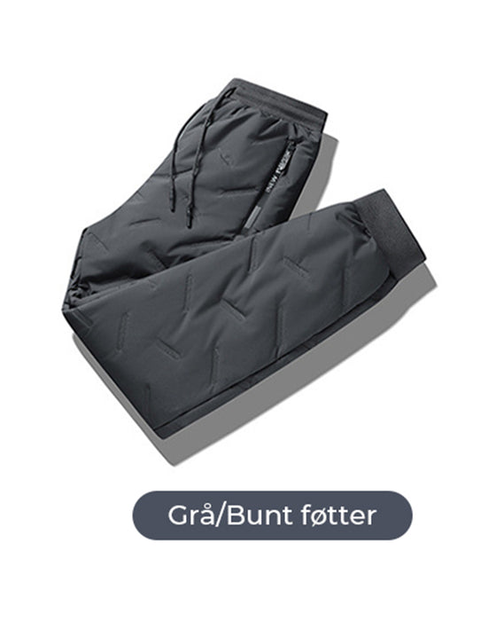 Fleecetykkede uformelle varme joggebukser