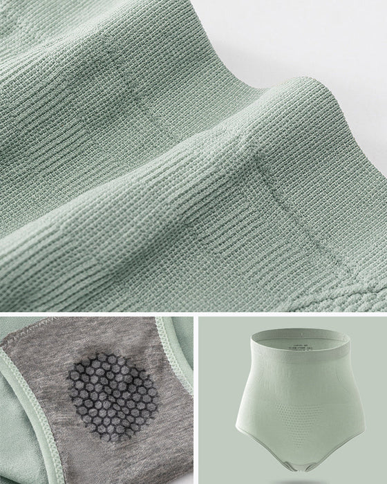 Sømløs hofteløfter-truse med høy midje