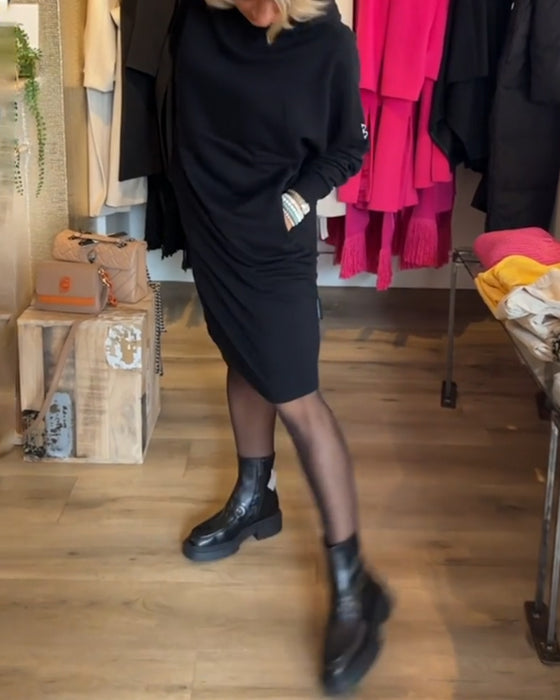 Solid hettekjole med lomme