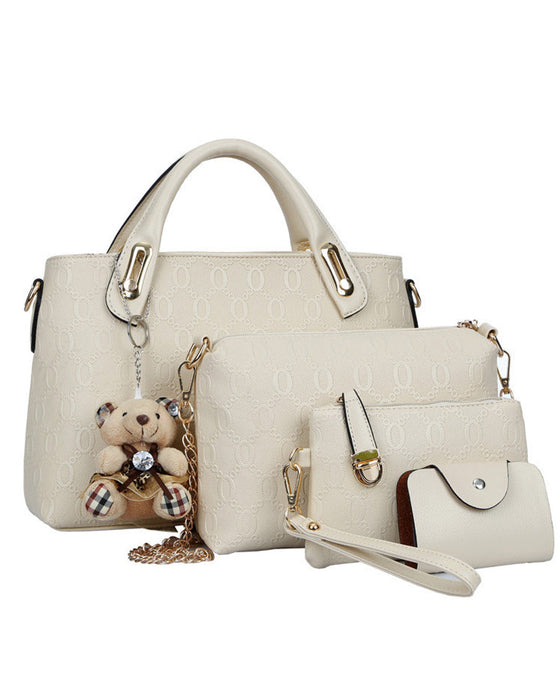 Populær preget svigermor veske i flere deler