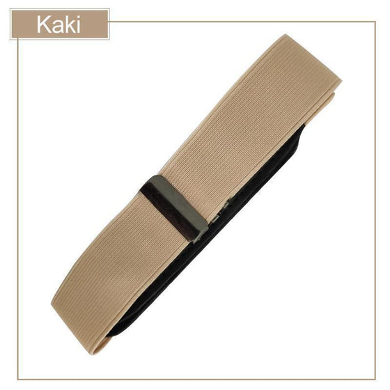 Bearhome usynlig elastisk belte uten spenne