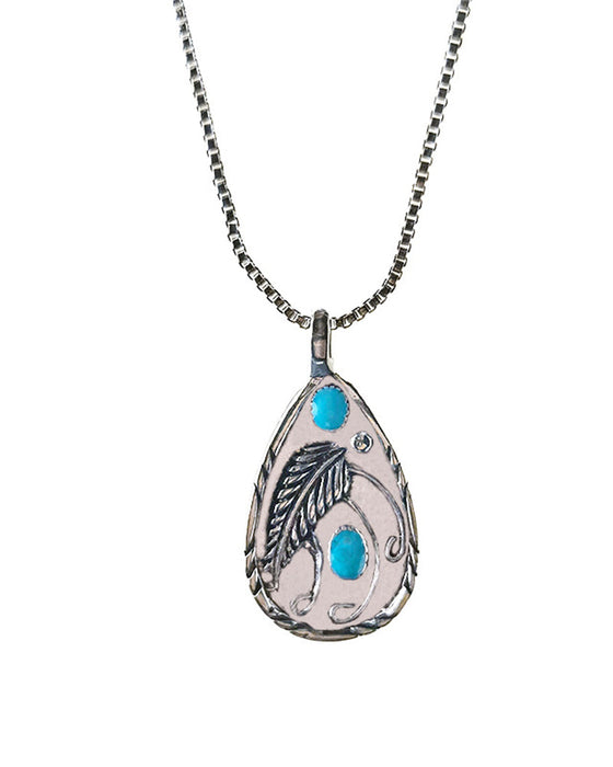 Bohemian vintage anheng halskjede