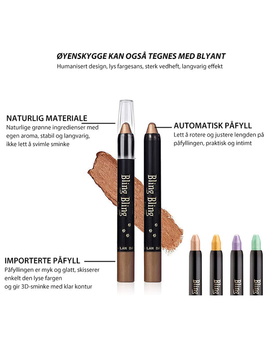 HIGHLIGHTER ØYENSKYGE BLYANT