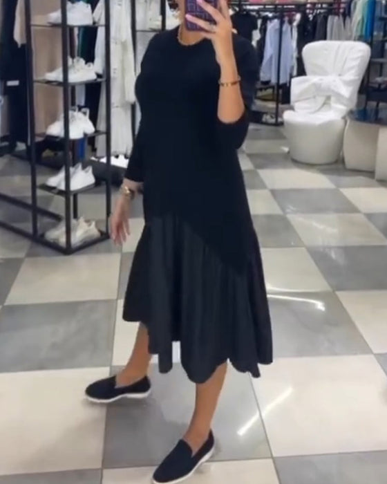 Uformell lappeteppe med ruffles