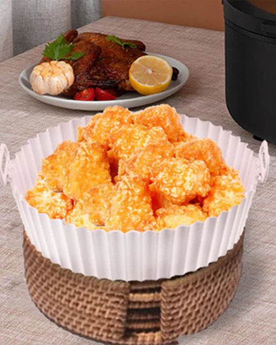 Silikonstekebrett til dampfrityrkoker