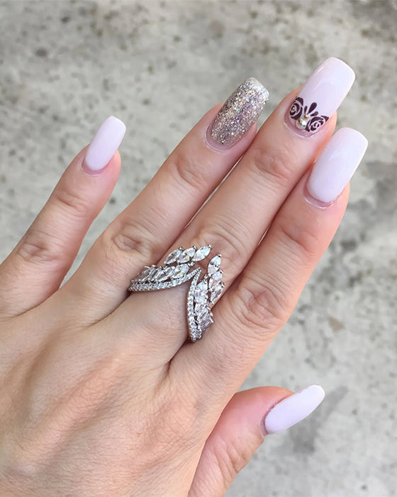 Englevinger Ring og Armbånd