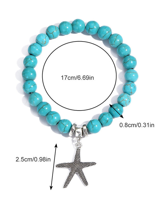 Bohemian Western turkis armbånd for kvinner