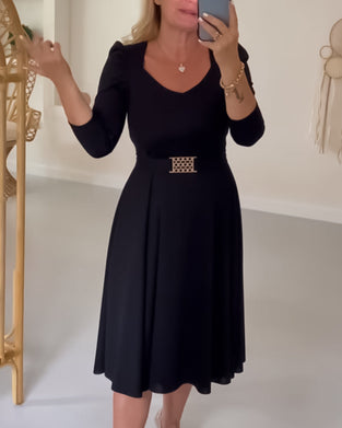 Midjeskjørt i ensfarget