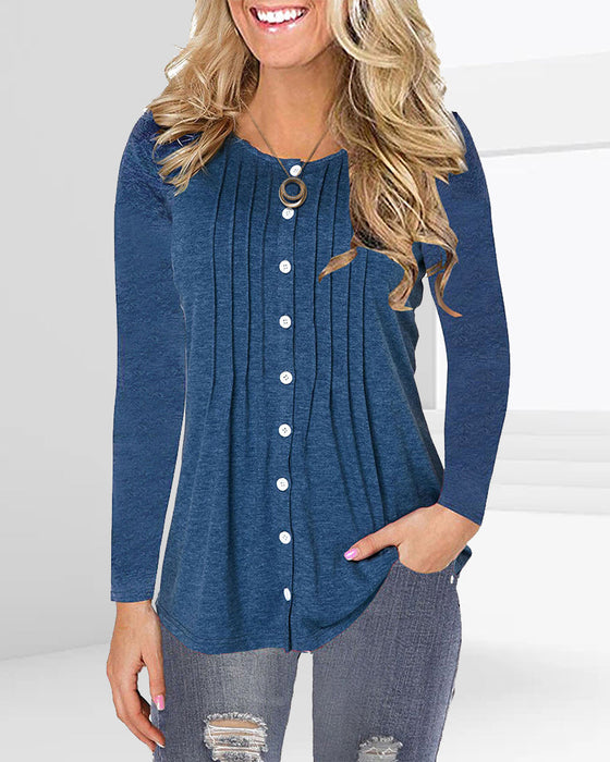 Daglig Topp med lange ermer