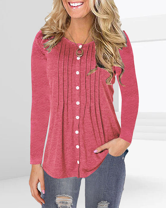 Daglig Topp med lange ermer