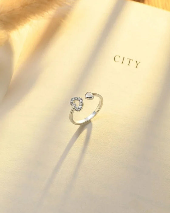 Dobbel hjerteutskjæringsring