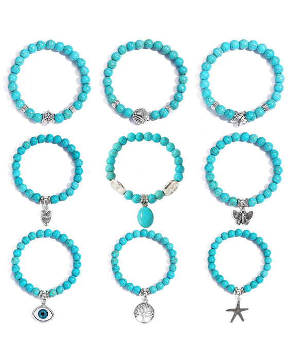 Bohemian Western turkis armbånd for kvinner