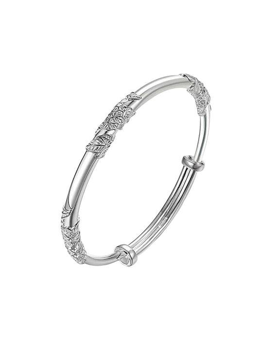 Armbånd med justerbart blomster