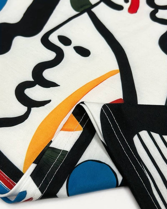 Abstrakt topp med trykk