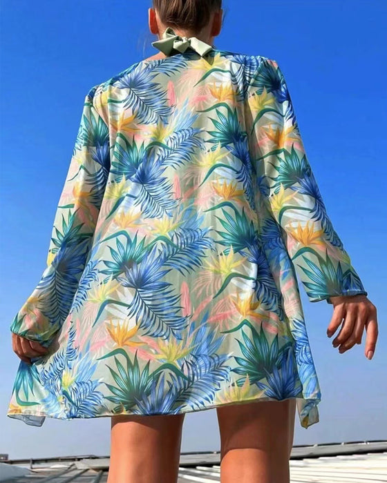 Sexy bikinisett med trekk