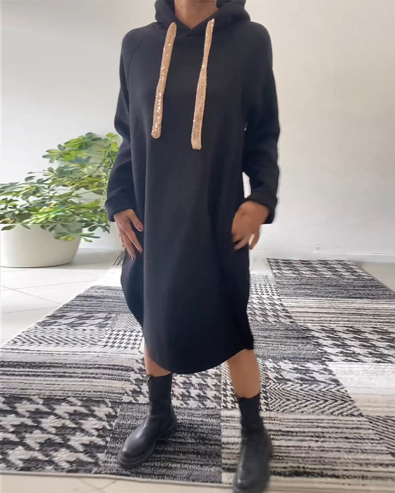 Ensfarget casual hettekjole